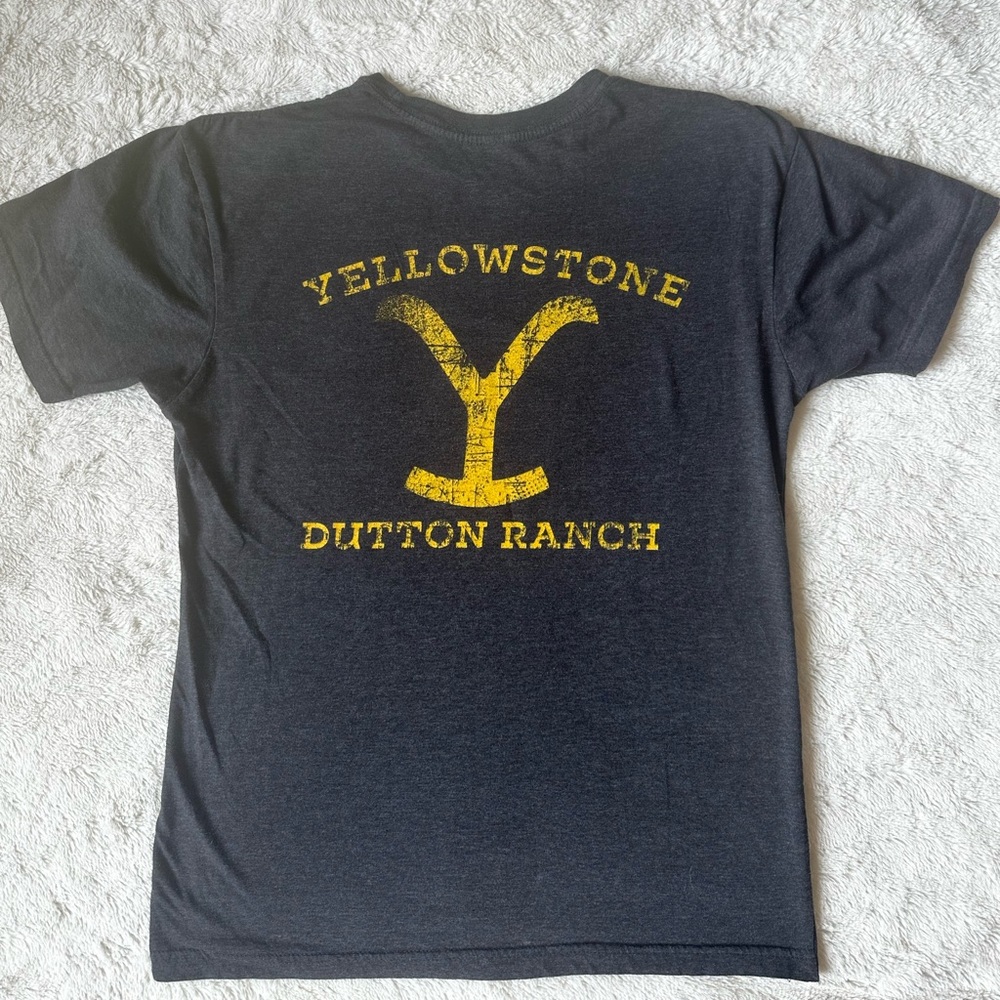 Yellowstone Dutton Ranch Black T-Shirt